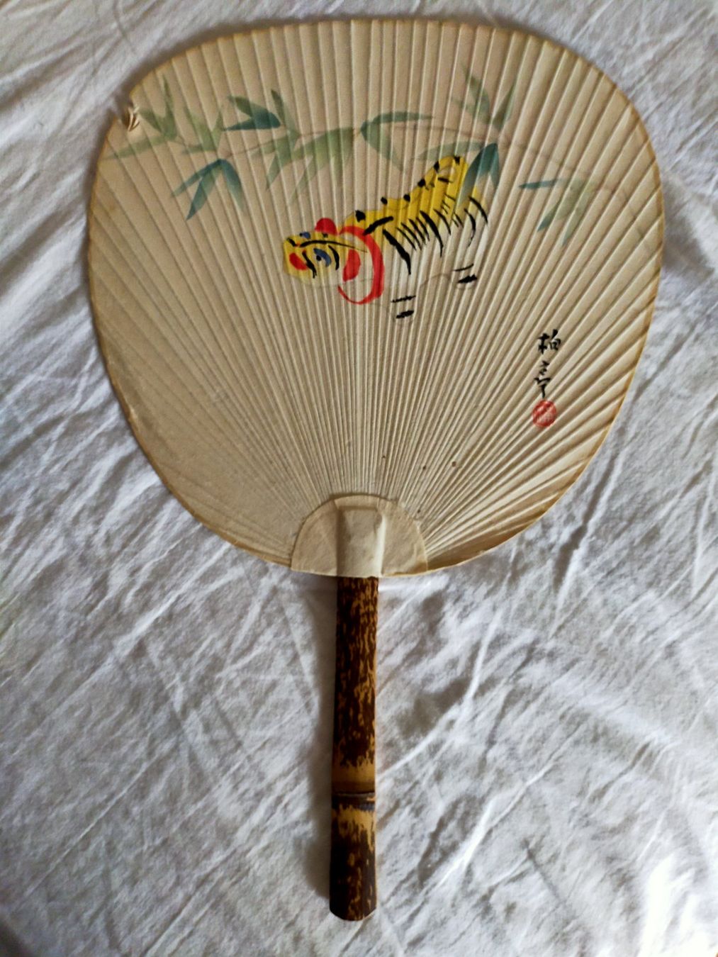 Tutte le decorazioni: Fächer Handfächer aus Japan – Usato da Vallamand venduto da japan_antik