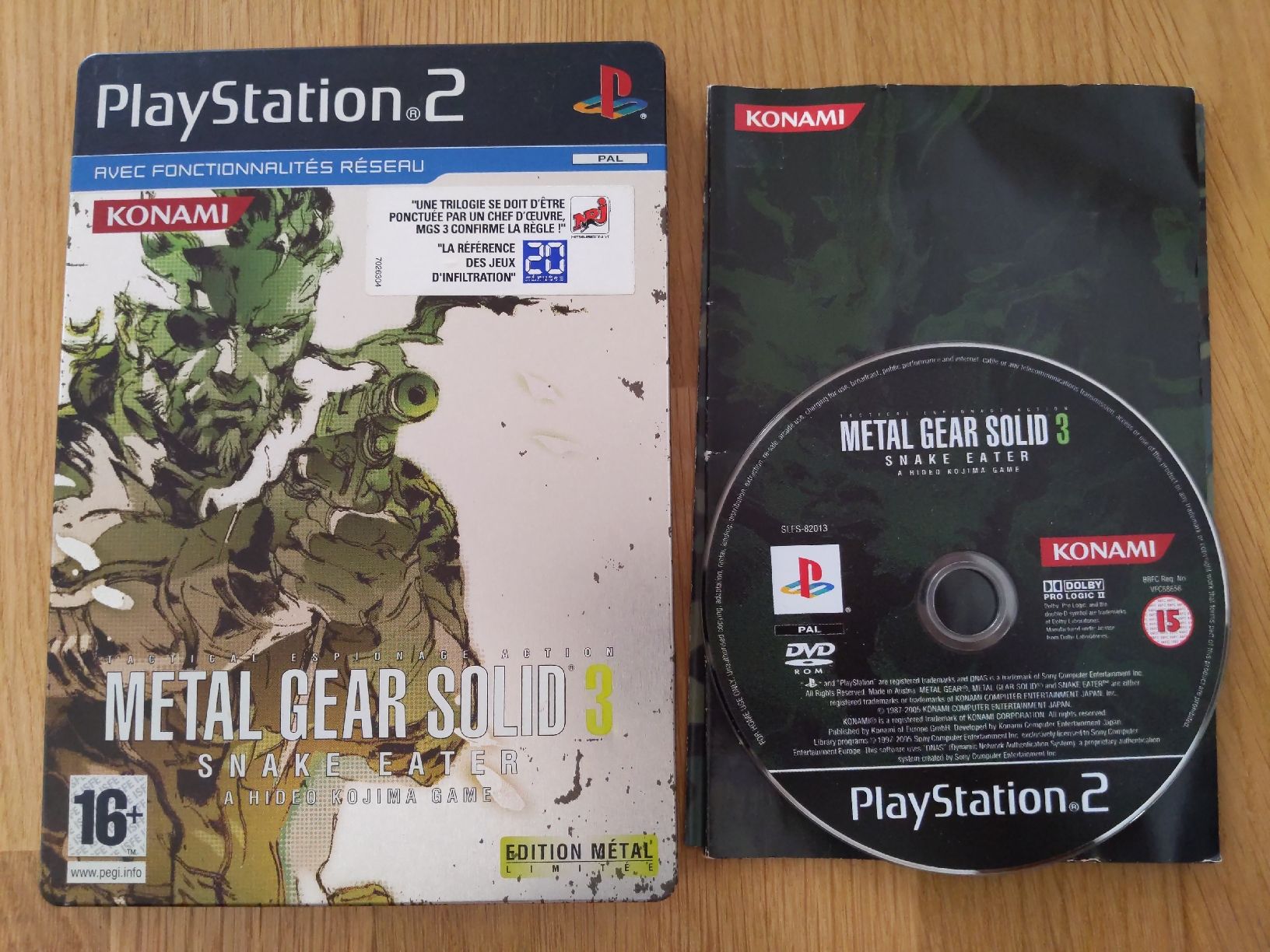 Giochi: MGS 3 Snake Eater PS2 Steelbook – Usato da Unterseen venduto da ain_h852