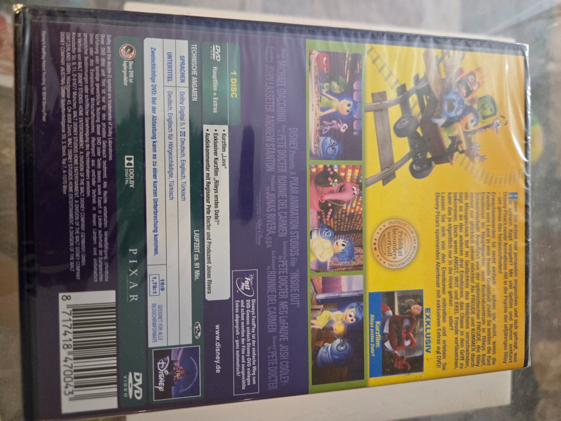 Tous les DVDs: Alles Steht Kopf DVD – Neuf avec emballage d'origine à Bussigny par Kfdlt 1