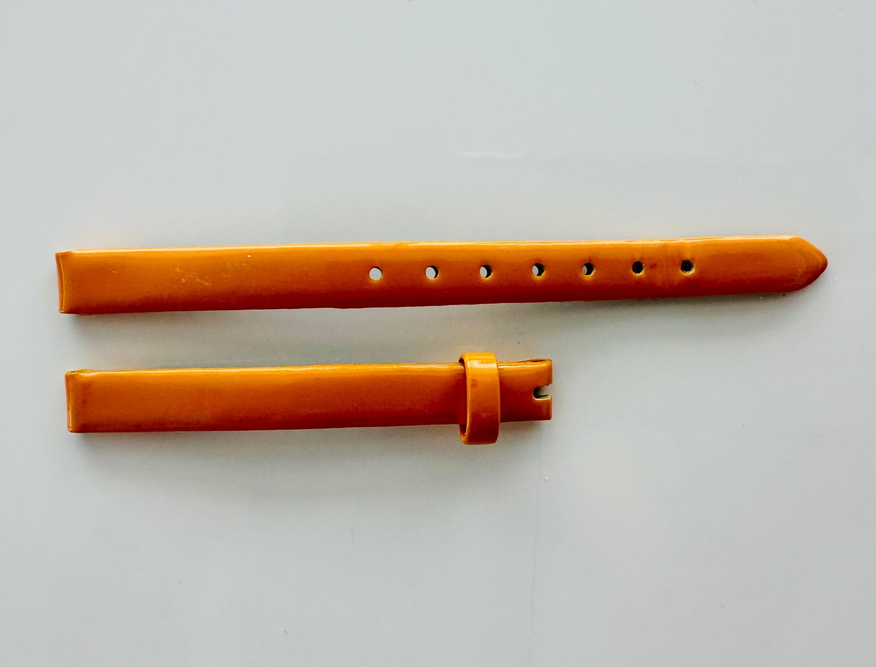 Bracciali & Braccialetti: NEUF - BRACELET CUIR ORANGE 8 mm – Nuovo (secondo la descrizione) da Conthey venduto da advisia