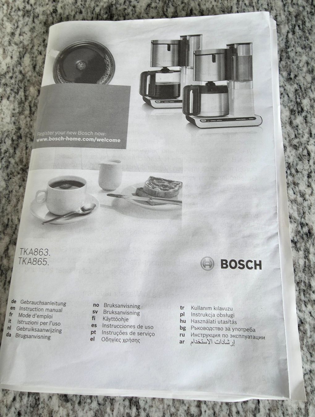 Bosch Macchine per caffè & Macchine per espresso: Bosch Filterkaffeemaschine 10 Tassen TKA 863 Timerfunktion – Usato da Zürich venduto da IrisA0102 6