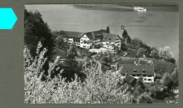 AK sw Vitznau LU Ferienheim SMUV ≈ 1947