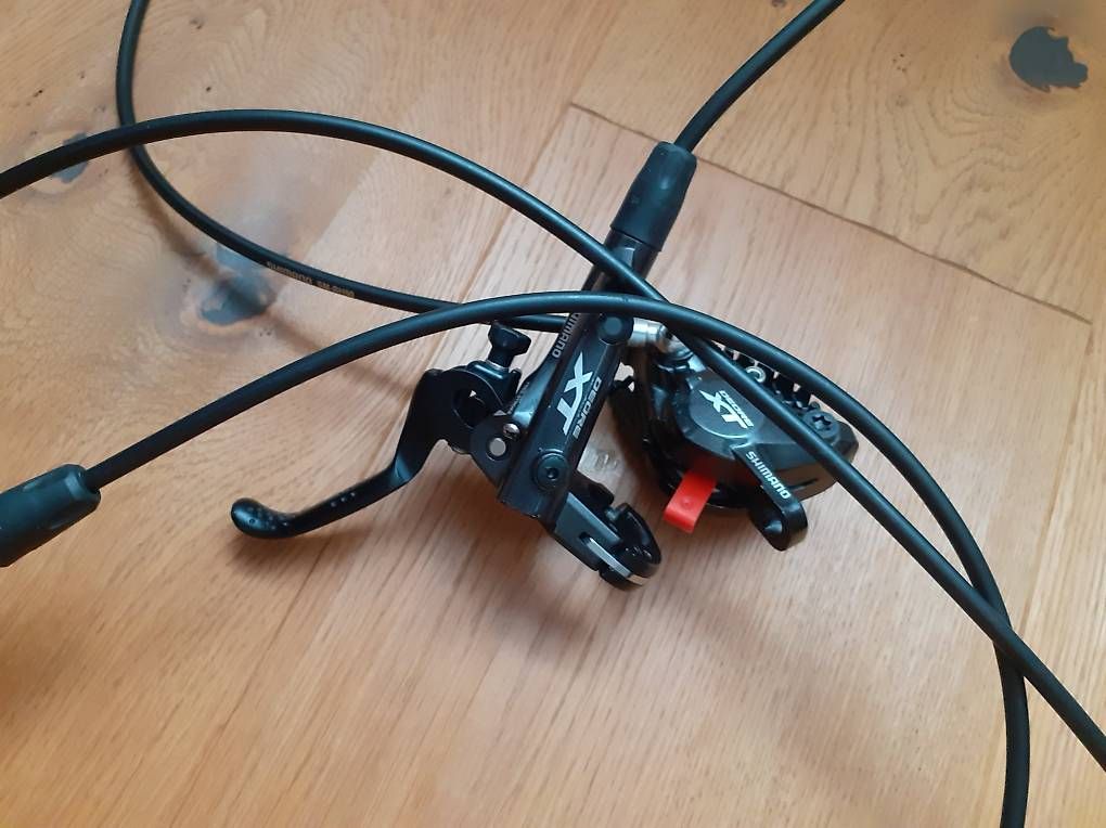 Shimano Pezzi di ricambio: ShimanoXT Scheibenbremsset vorne/hinten, ohne Bremsbeläge – Usato da Cazis venduto da Lucio05 3