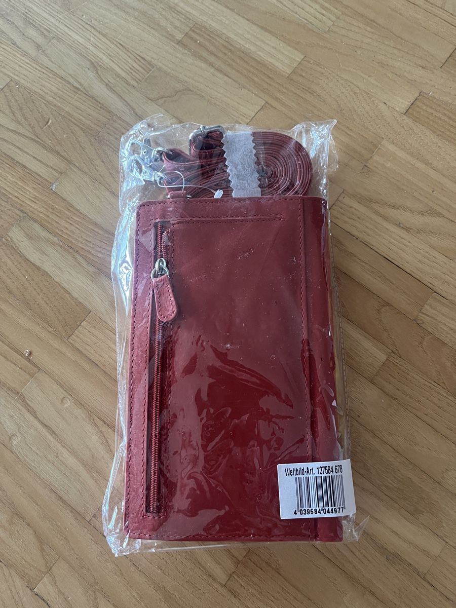 Taschen für Damen: Handytasche Leder neu  – Neu und originalverpackt aus St. Gallen von elli18 2