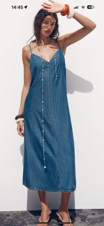 Jeans-Kleid Zara Neu (XL)