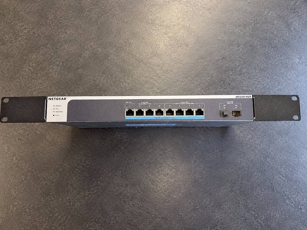 Netgear Hub & Switch: NETGEAR MS510TXUP 10G PoE++ Managed Switch - getestet – Usato da Schönenberg ZH venduto da s0pple 4