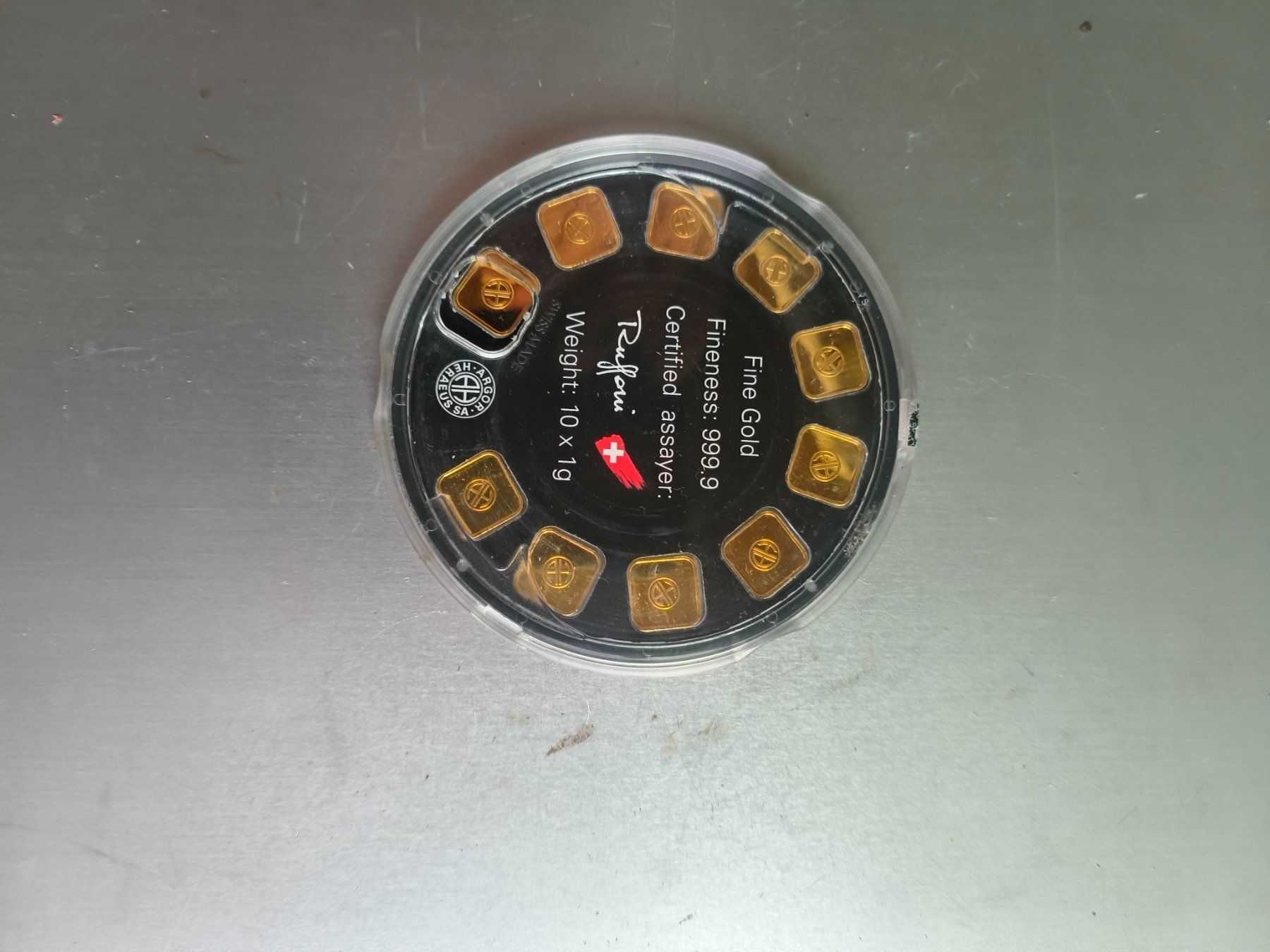 Edelmetalle: 10 ×1 Gr. – Neu und originalverpackt aus Fulenbach von Elektronik 1