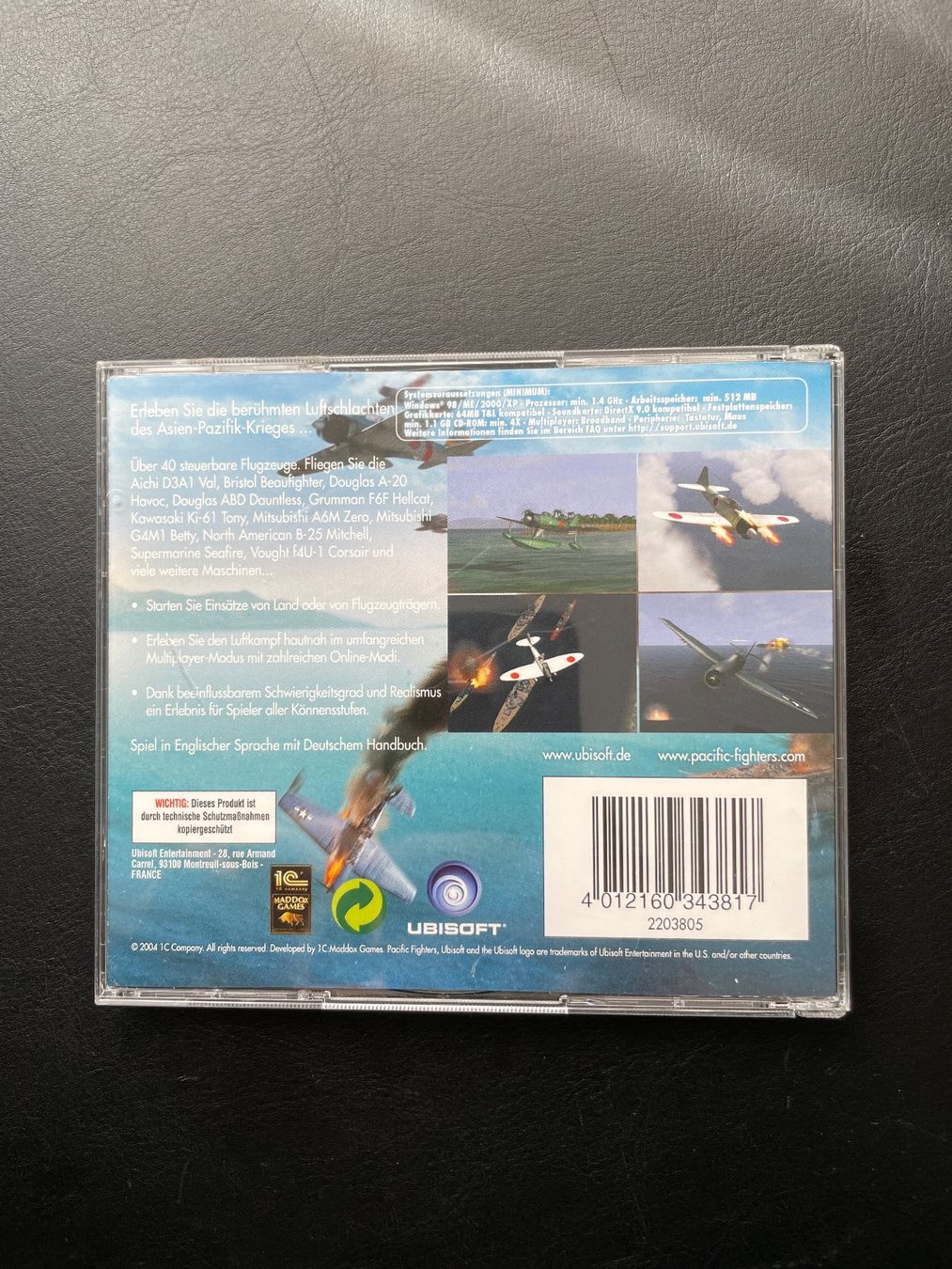 Giochi: PC Spiel: Pacific Fighters (Ubisoft) – Usato da Winterthur venduto da ttltc 1