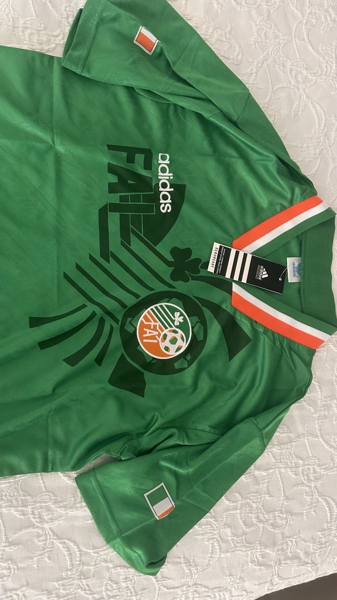 Adidas Canottiere & Pantaloni: Ireland Jersey World Cup 1994 – Nuovo e nell'imballaggio originale da Oberrieden venduto da jon_5cl2 1