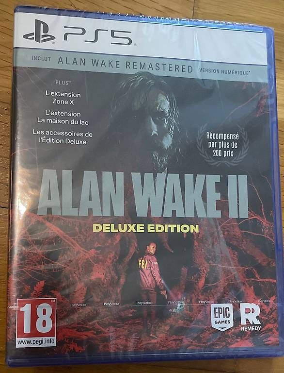 Jeux: Jeu PS5 - Alan Wake 2 - deluxe edition  – D'occasion à Lausanne par Aliasneo