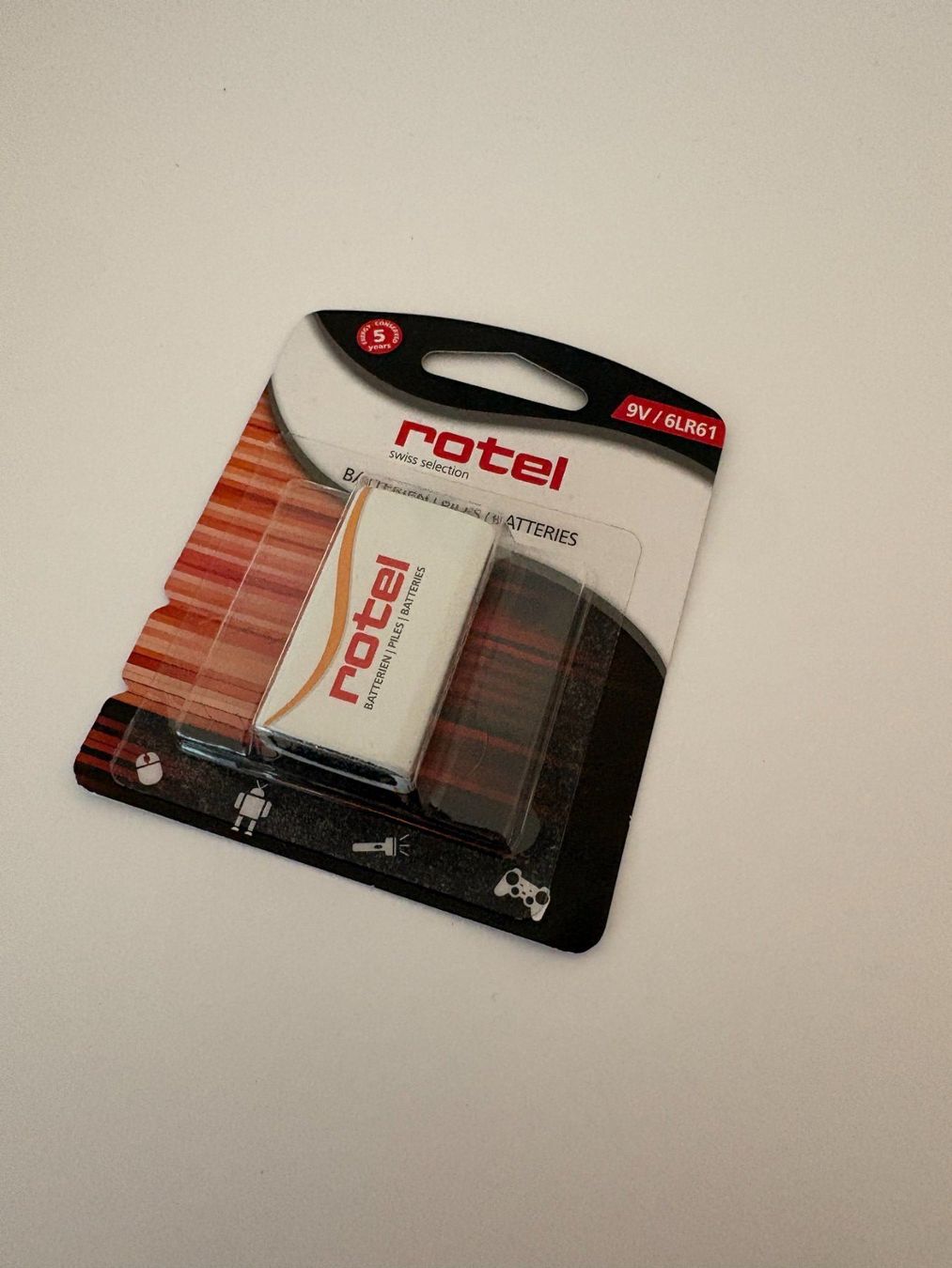 Akkus & Batterien: Rotel 9V Batterie – Neu und originalverpackt aus Gossau SG von Sekki0407