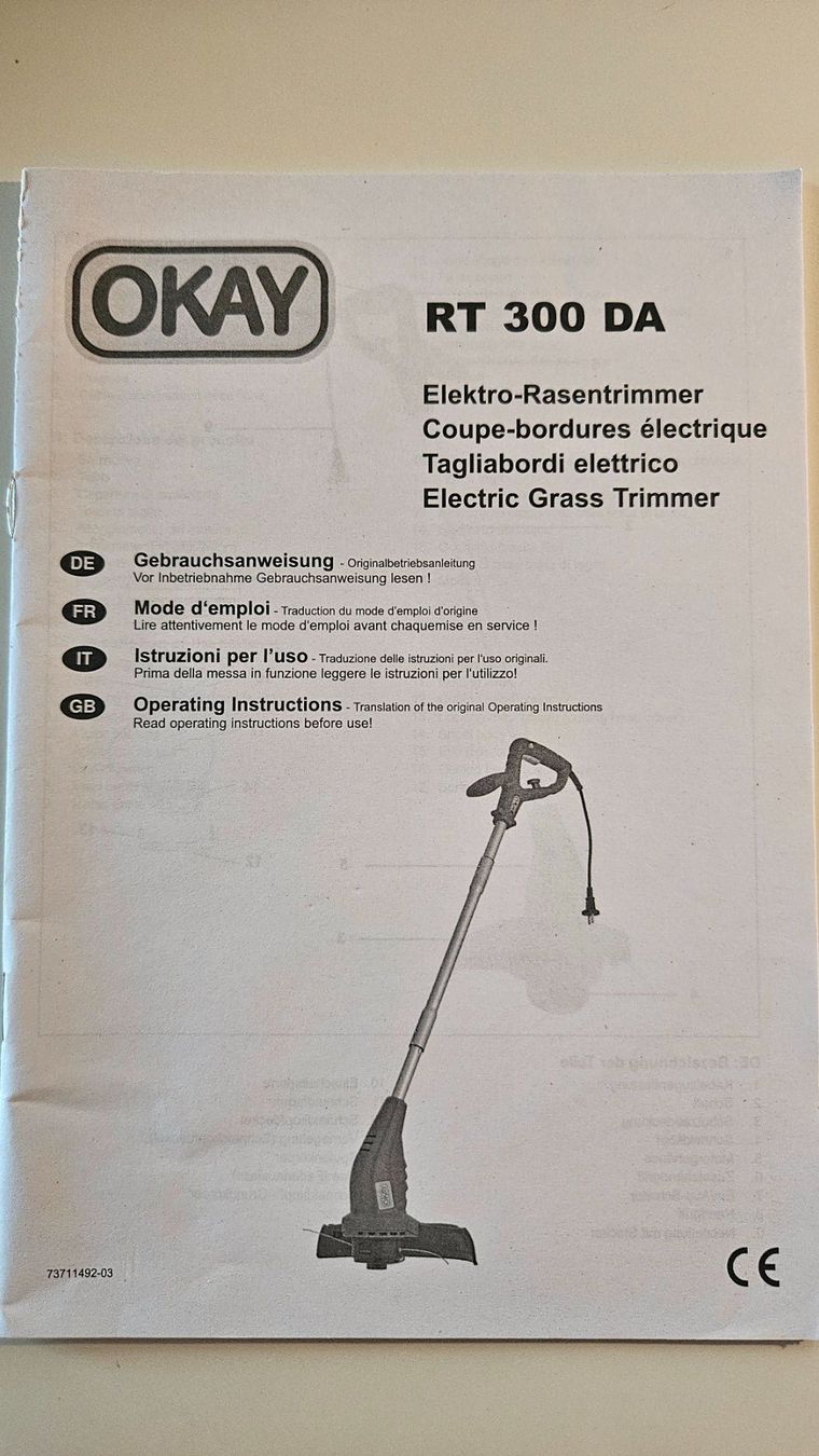 Rasenmäher: Rasentrimmer Landi Elektro Okay – Gebraucht aus Gelterkinden von reb_qh8m 4
