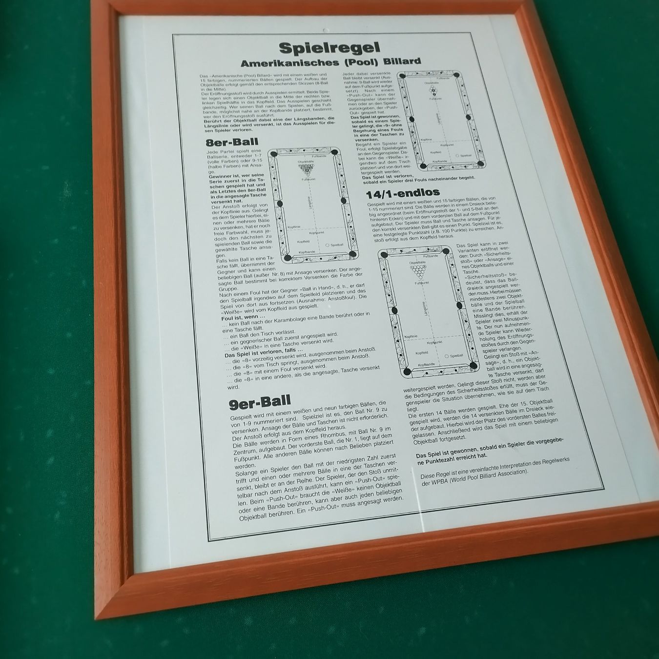 Billiardtische: Billiardtisch 8 Feet – Gebraucht aus Matzendorf von Gallolena 4