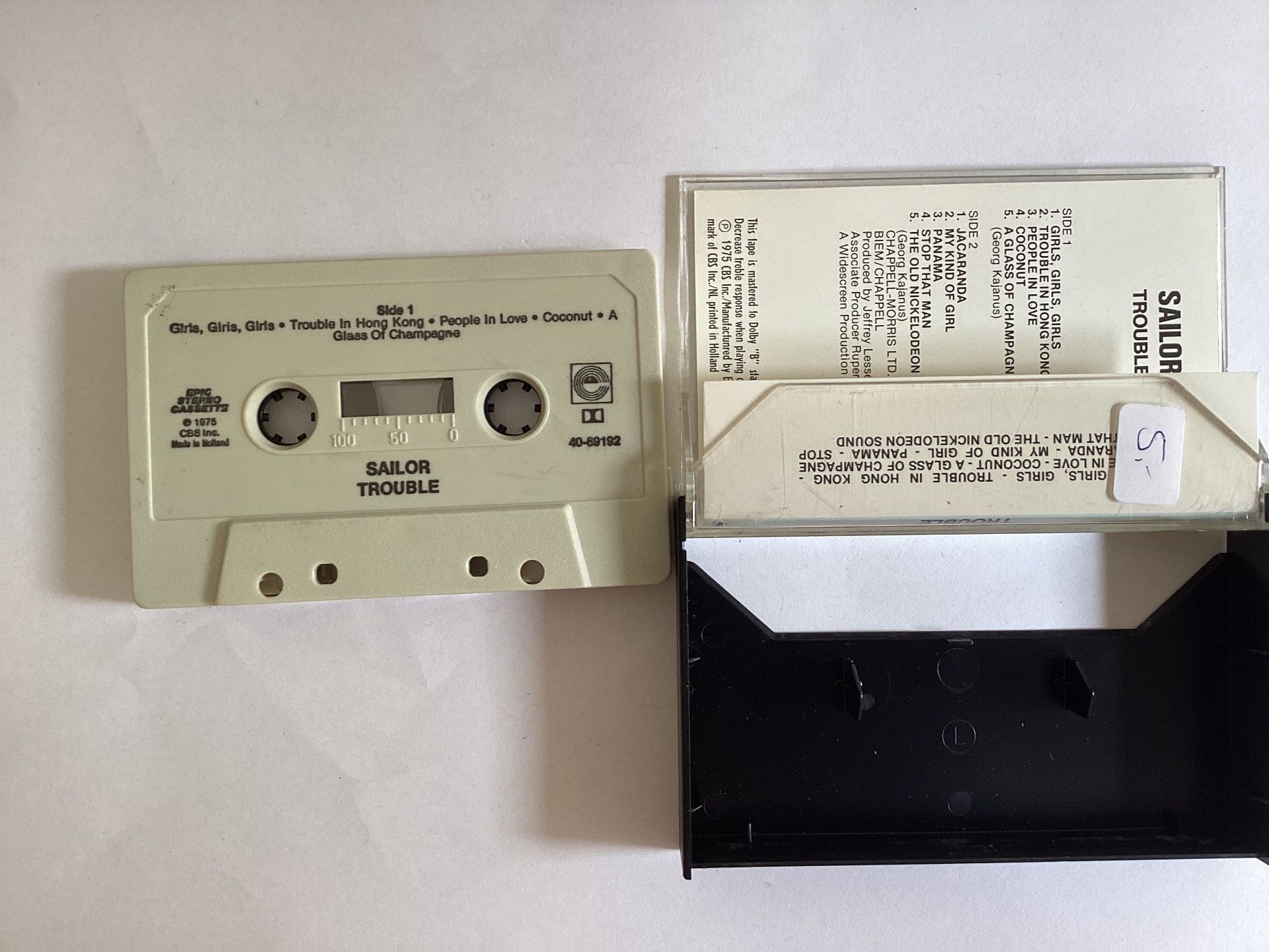 Cassettes audio: Sailor MC - Trouble – D'occasion à Gutenswil par Hamzian 1