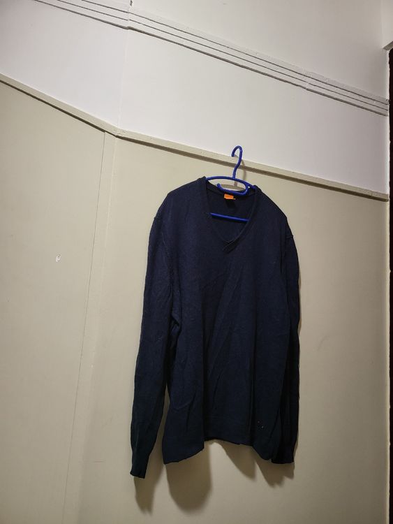 HUGO BOSS Chemise Homme En Coton Élégante Rayée Taille XL - 52