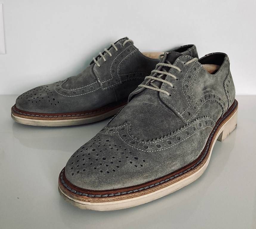 Scarpe da uomo: Edle Wildleder Herrenschnürer Gr. 42 – Usato da Thun venduto da Fuesu1812 1