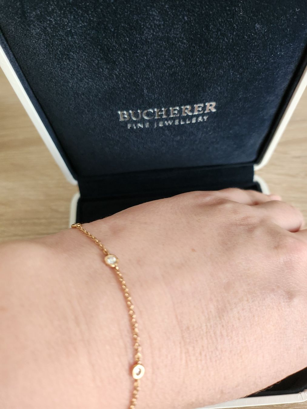 Bucherer Armbänder & -reifen: Bracelet "Bucherer ". Rosegold mit Diamanten – Gebraucht aus Dietikon von Oxana01 1