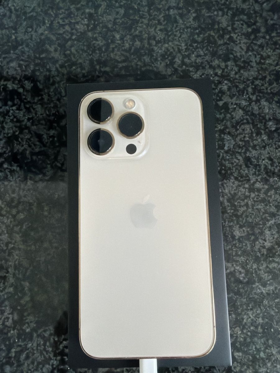 Apple Telefoni cellulari / Smartphones: Iphone 13 pro, gold, 128 GB – Usato da Heerbrugg venduto da l.j.s 3