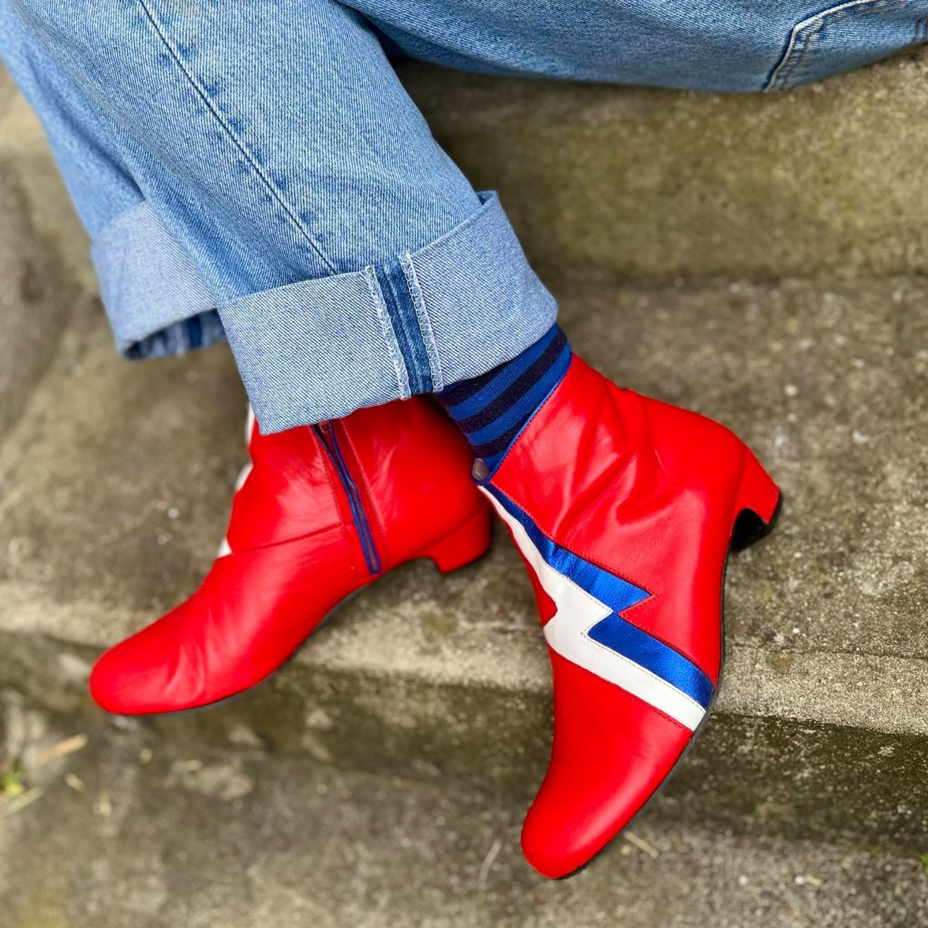 Damenschuhe: Bottines Annabel Winship Ziggy Stardust  Taille 39 – Neu und originalverpackt aus Lausanne von Magic1900