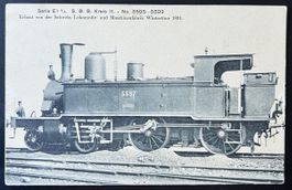CP/AK: SBB/CFF Lokomotiv und Maschinenfabrik Winterthur 1891