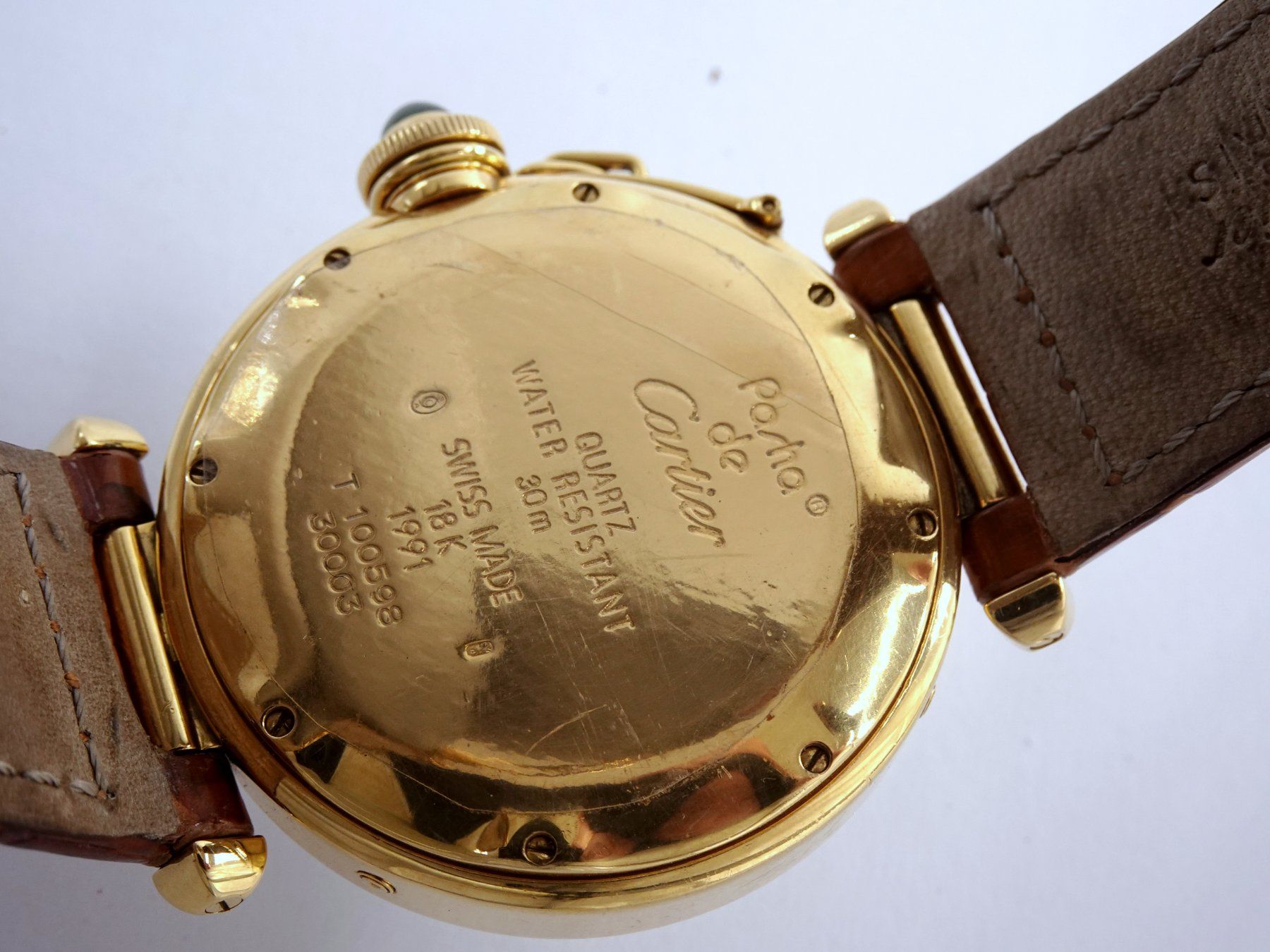 Cartier Uhren: CARTIER PASHA 18K EWIGER KALENDER REF. 30003 MONDPHASE – Gebraucht aus Zürich von SWISSTIMEARTS-AG 8