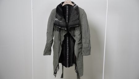 Barefoot Living Til Schweiger Mantel Wendemantel oliv Muster