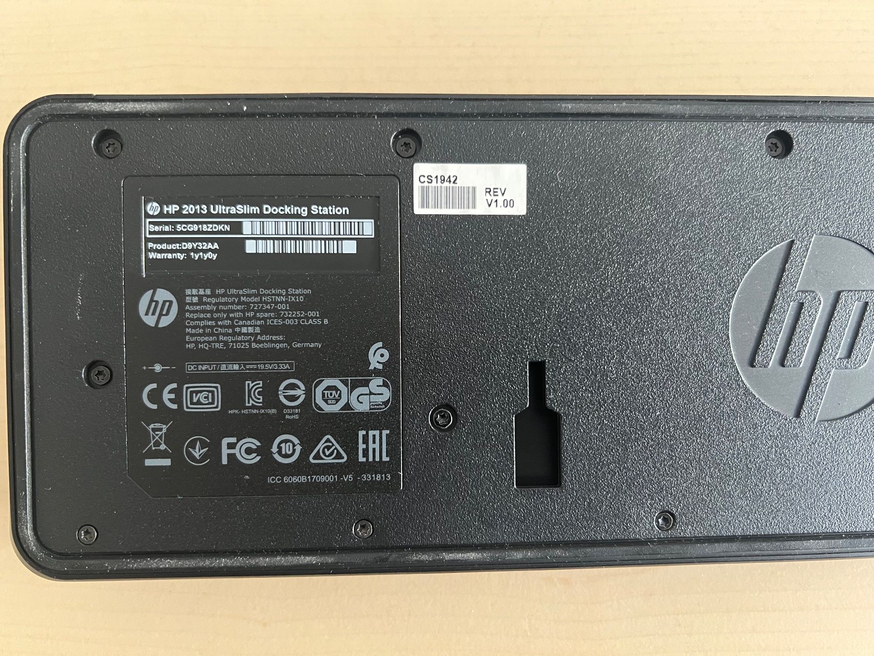 Hewlett Packard Docking station: Docking Station HP 2013 Ultra Slim – D'occasion à Winterthur par la_panna 2