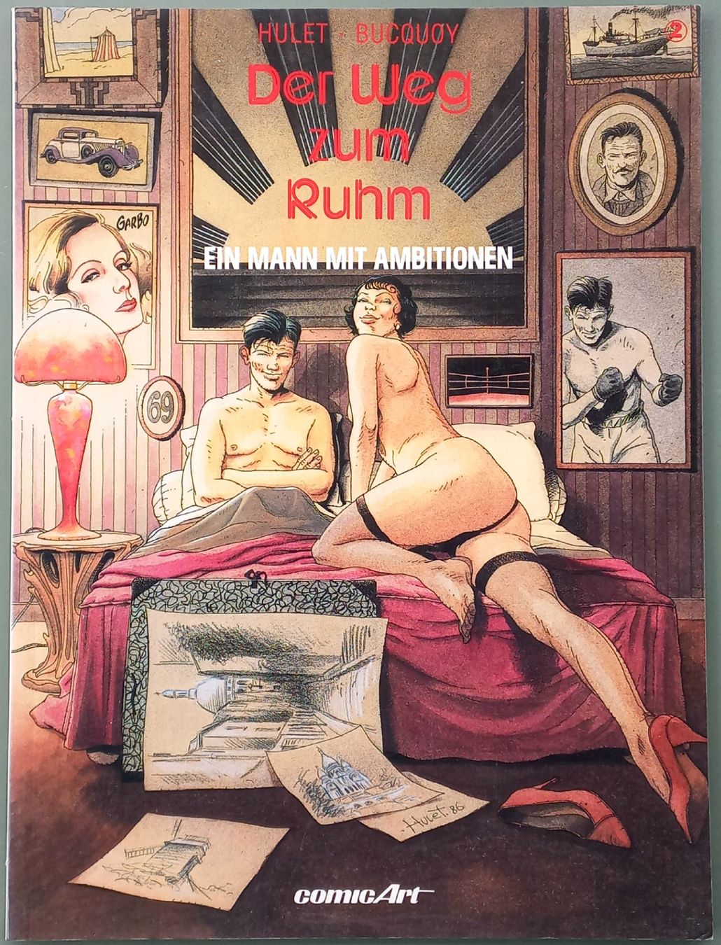 Fumetti: Comic - Der Weg zum Ruhm 2 - Ein Mann mit Ambitionen – Usato da Niederuzwil venduto da lubimaja