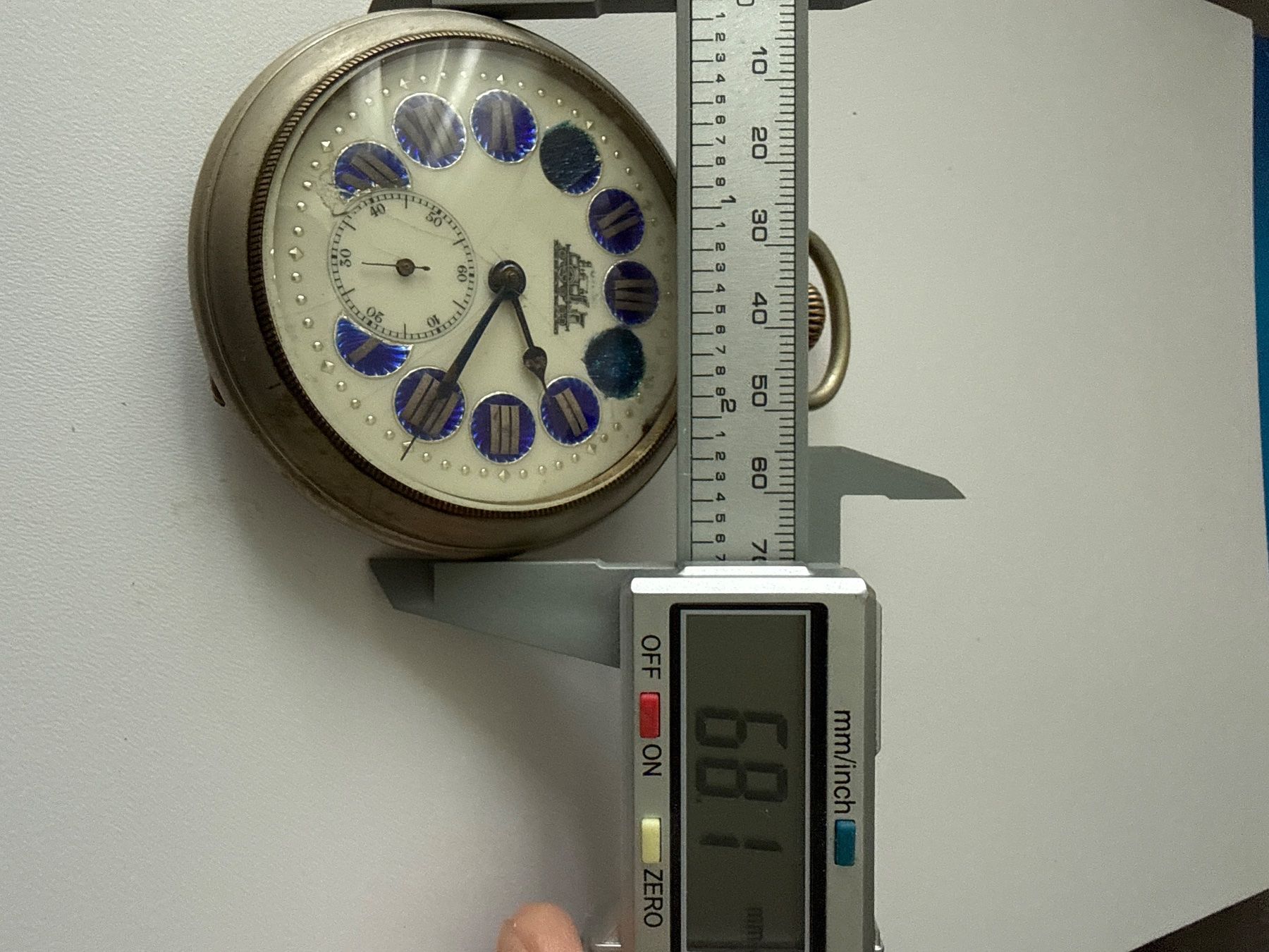 Montres: XXL Eisenbahner Taschenuhr – Défectueux à Stadel par amigo014 3