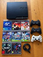 Sony PlayStation 3 Slim (PS3)  3 Controller & 8 Spiele