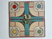 Spielbrett antik plateau de jeu antique game board 4Sprachen