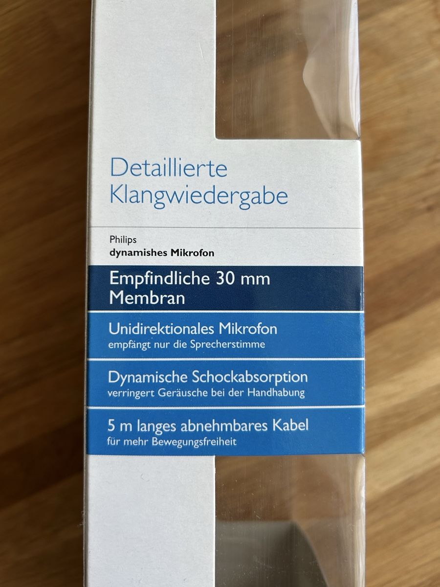 Philips Microfoni: Philips Mikrofon – Usato da Goldach venduto da elijah2000 6