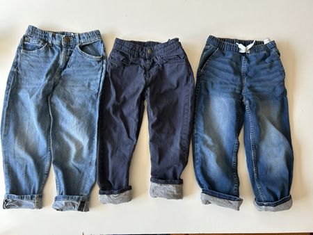 3 paar Jeans gr. 116