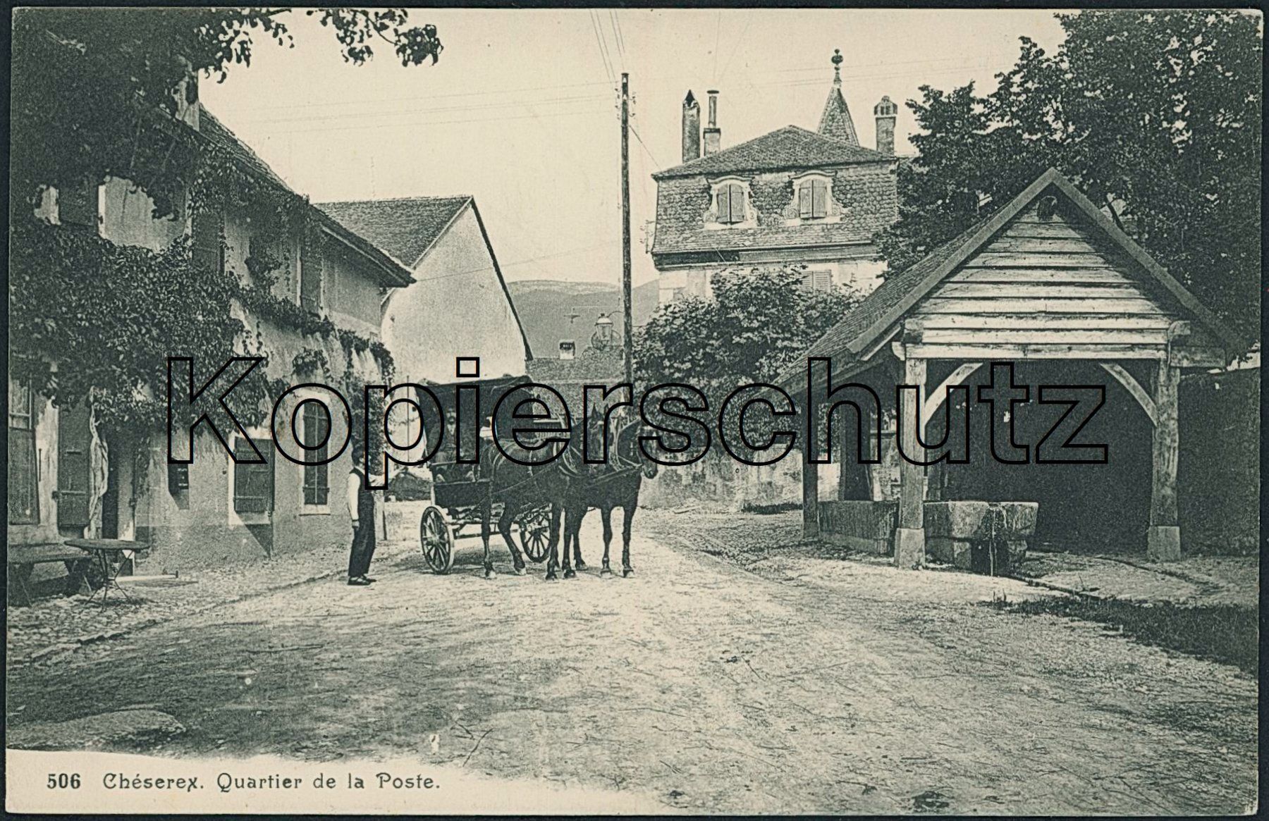 Cartoline postali: VD Chéserex - Post - Postkutsche – Usato da Schindellegi venduto da leecollect