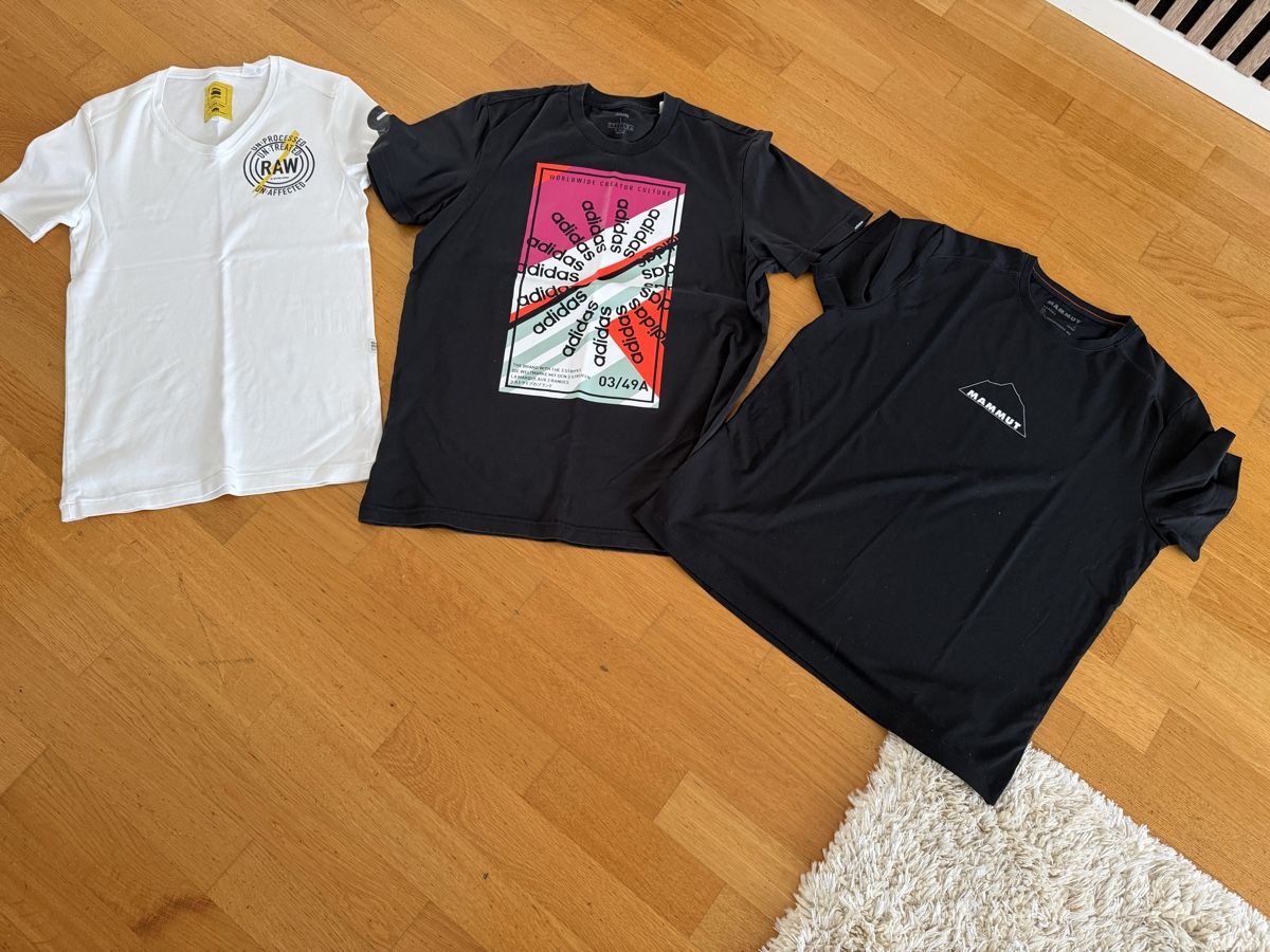 Mammut T-shirt: 3 x marken T Shirt – Usato da St. Gallen venduto da Emifrei 1
