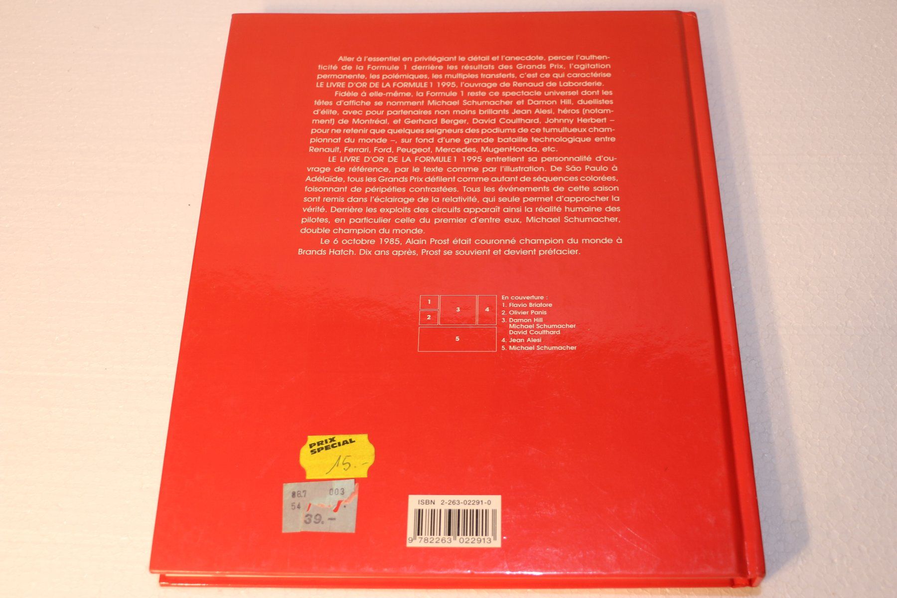 Libri: Le Livre 1995 D`OR De La Formule 1 – Usato da Corminboeuf venduto da corbay 2
