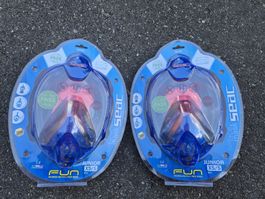 2 neue tauchermasken