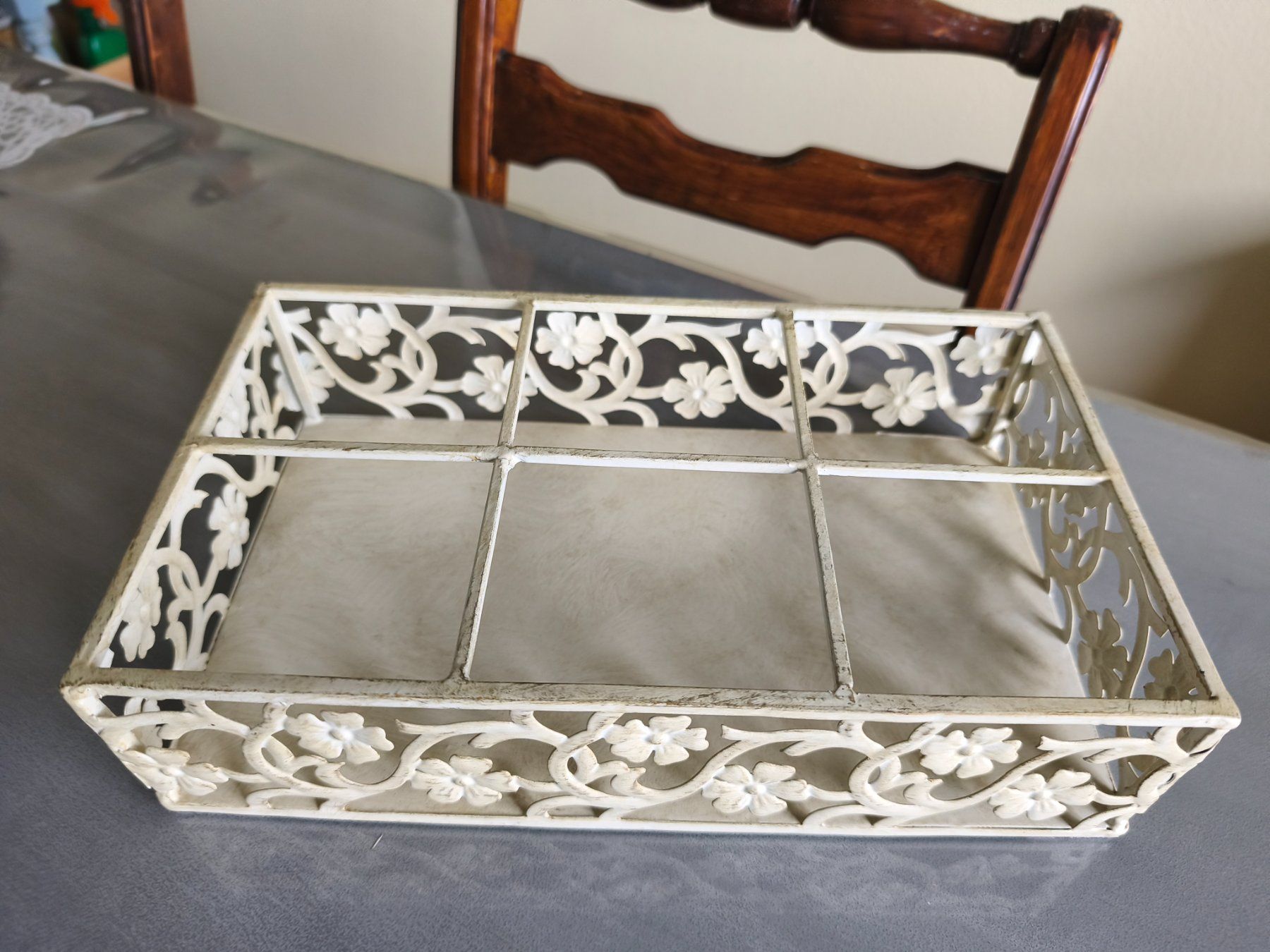 Portabottiglie: Shabby chic Ständer für Gläser – Usato da Zürich venduto da Jul69 1