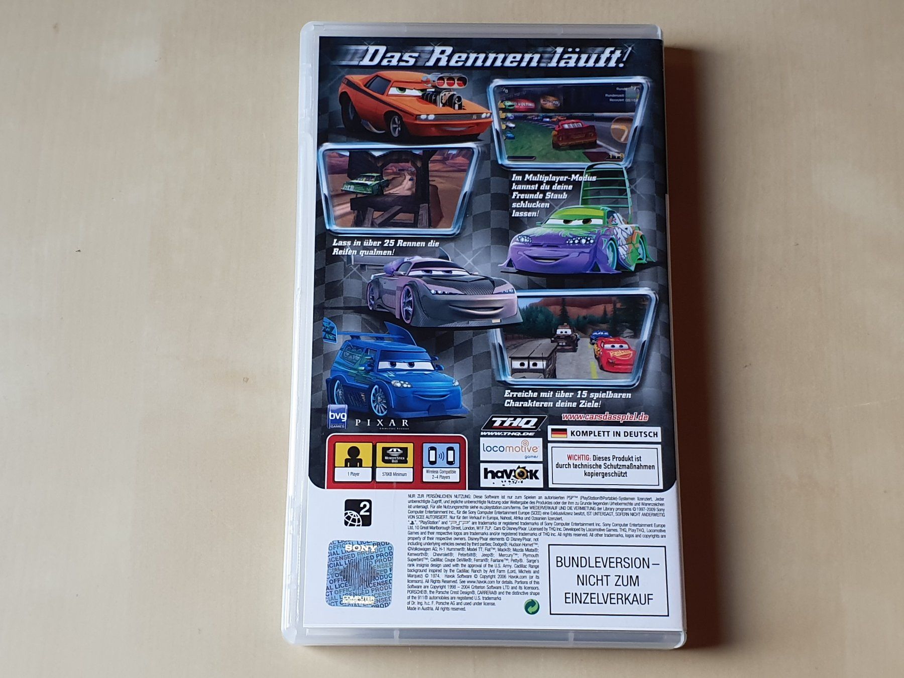 Sony Giochi: Cars – Usato da Stansstad venduto da collectorsshop 1