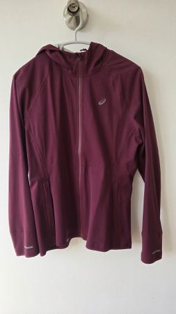 veste de course coupe-vent asics