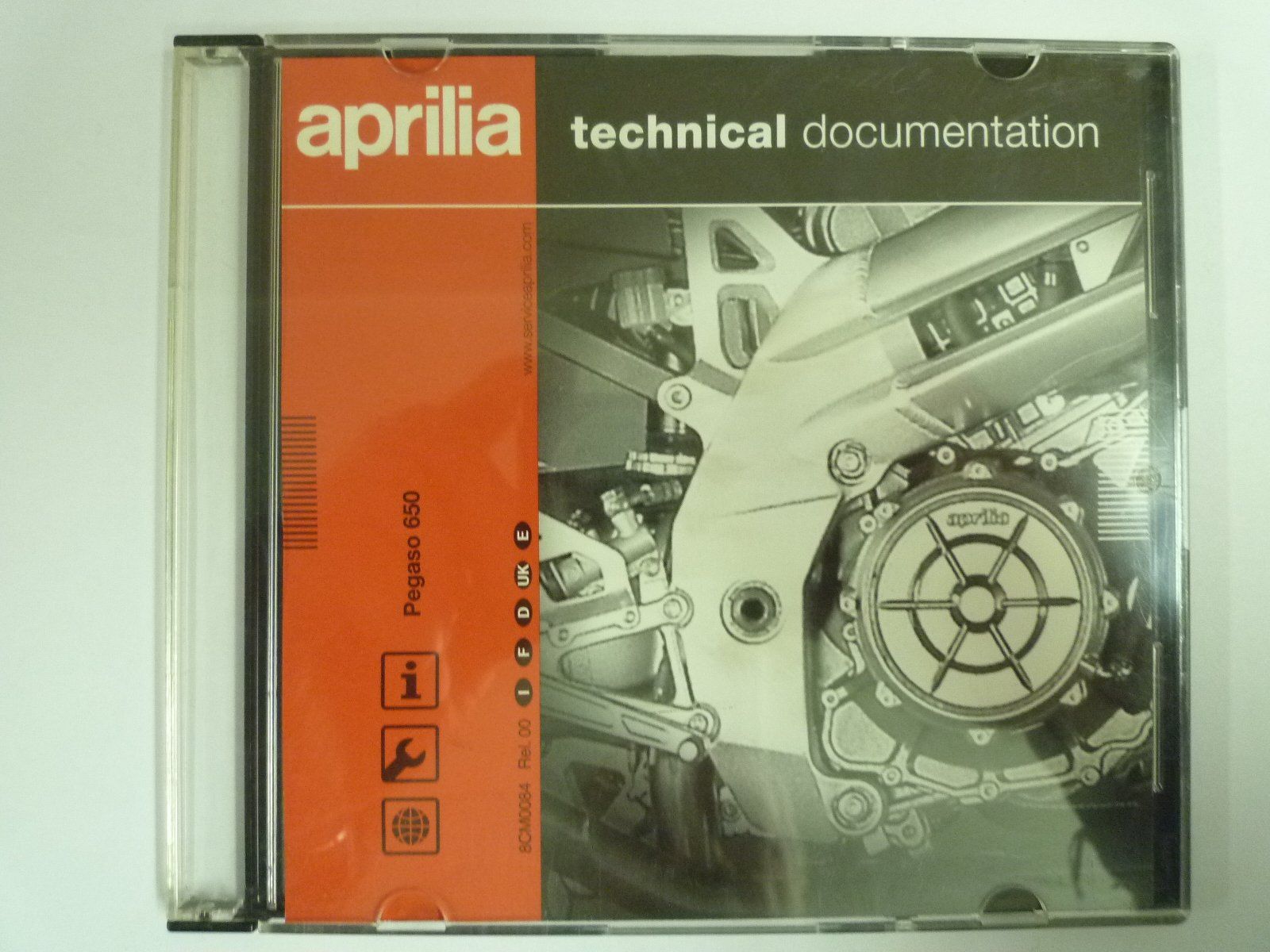 CDs: aprilia Teccnical Documentation Pegaso 650 – Gebraucht aus Sissach von Gruetter-Moto-Center