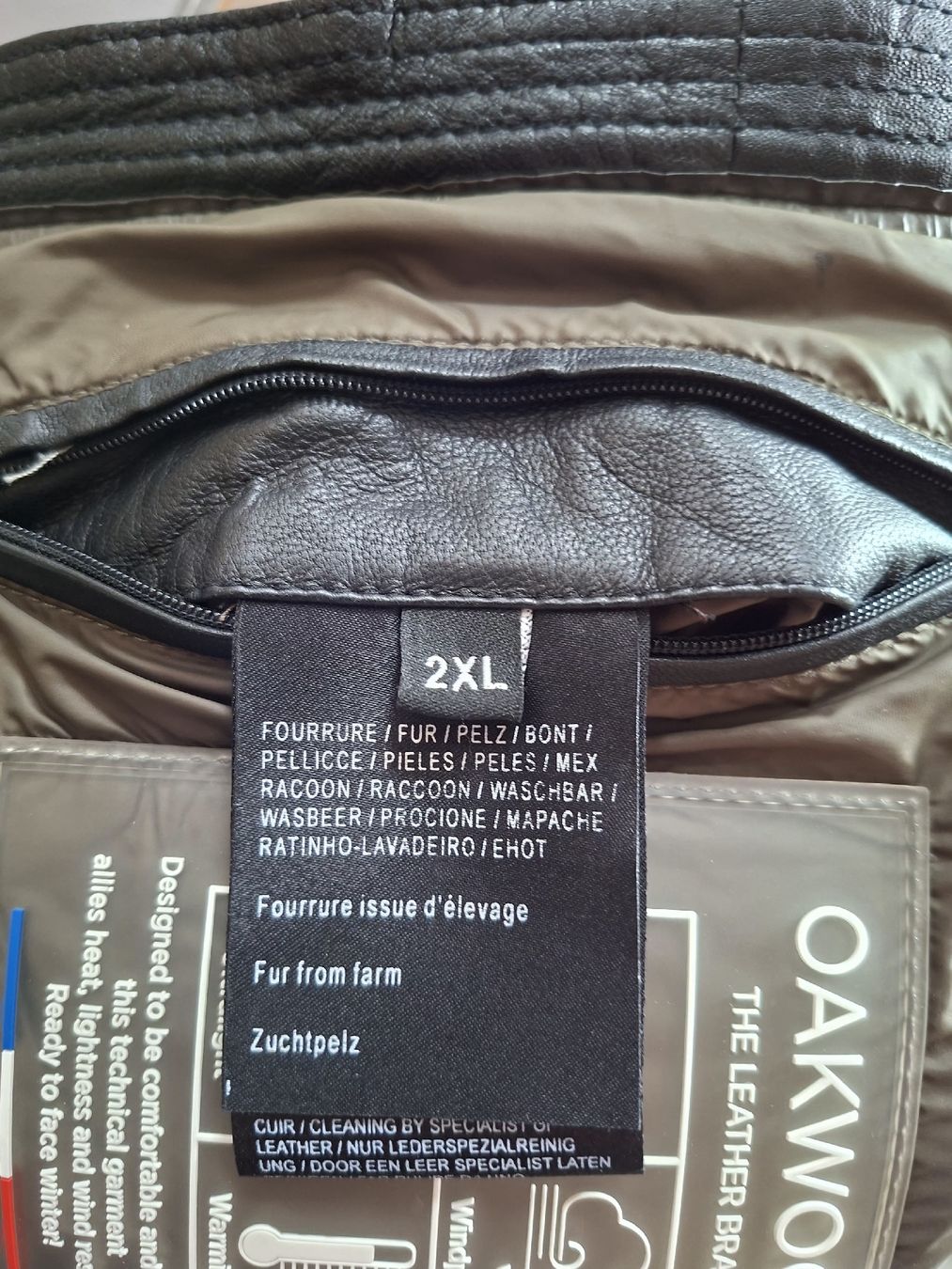 Vestes: Doudoune en cuir de marque – Neuf (Voir description) à Vaulruz par Xavier 8