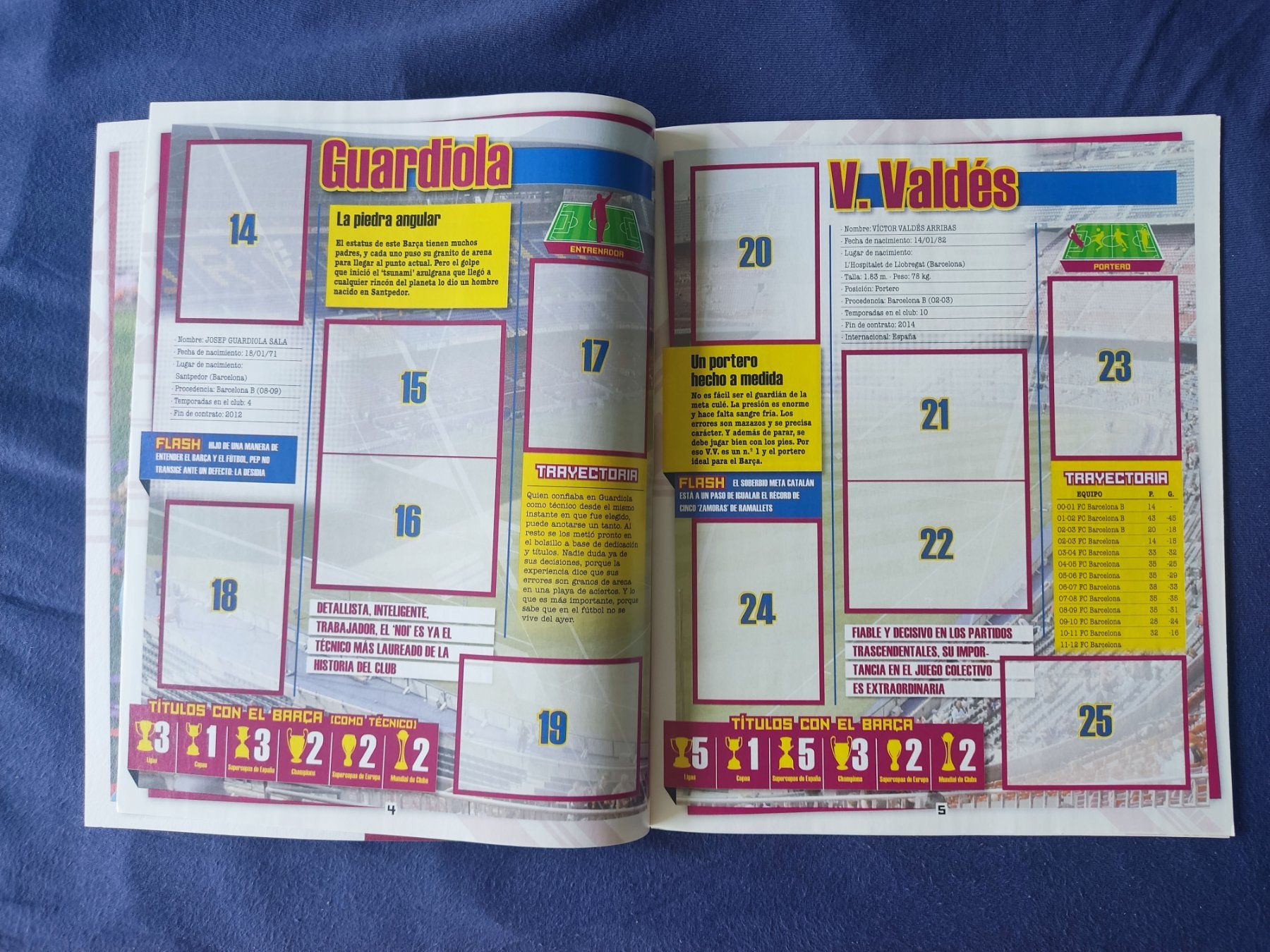 Panini Alben: FC Barcelona Panini Album 2011/2012 - Leer – Gebraucht aus Buchs AG von patiburgener 1