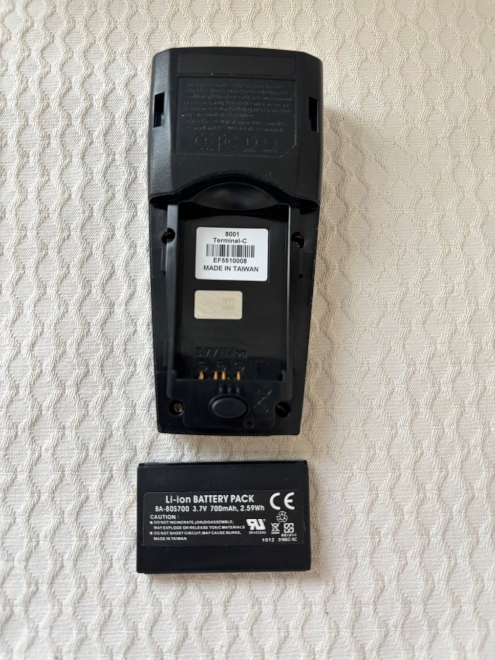 Scanner: Mobiler Barcodescanner Elcode 8001 Terminal - C – Usato da Einigen venduto da Medicom-Pharma 1