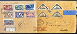Lettre Genève-Paris 1925