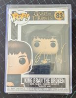 Figurine Pop Game of Thrones King Bran The Broken 83 signée