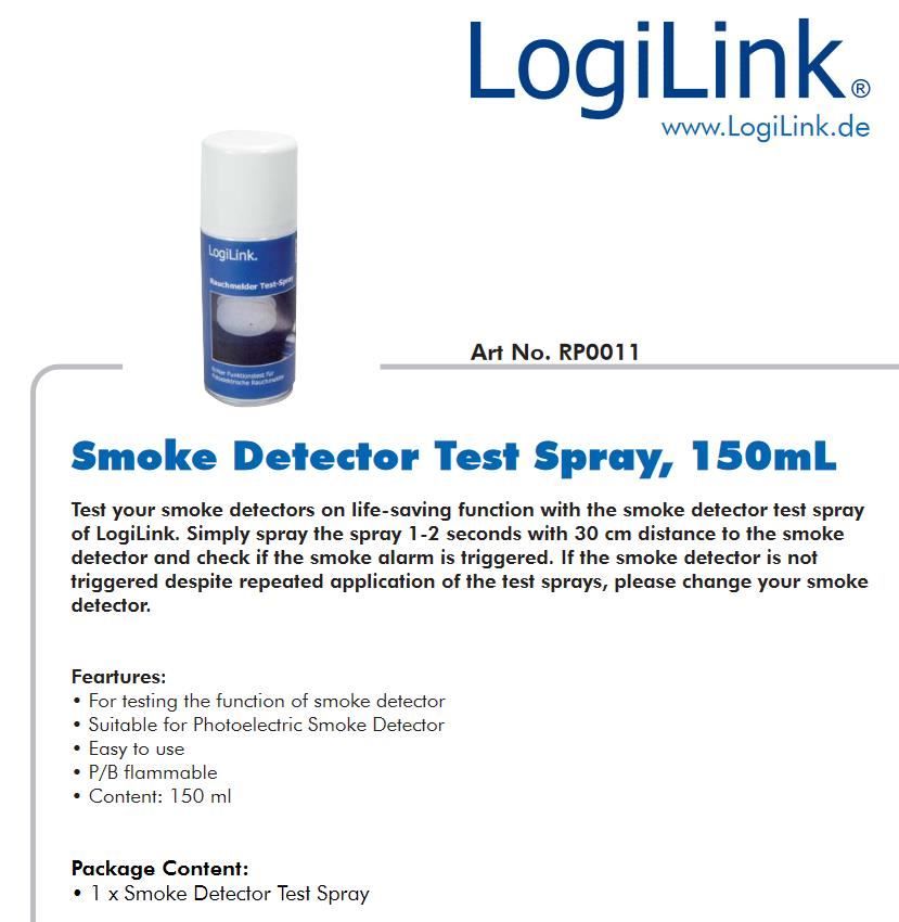 Systèmes d'alarme: Rauchmelder-Testspray, 150 ml – Neuf avec emballage d'origine à St. Gallen par cointec 2