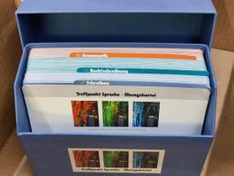 Treffpunkt Sprache, Übungskartei, Deutsch, Top Zustand