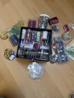 Bastelset Pailletten Konfetti diverse Formen gebraucht