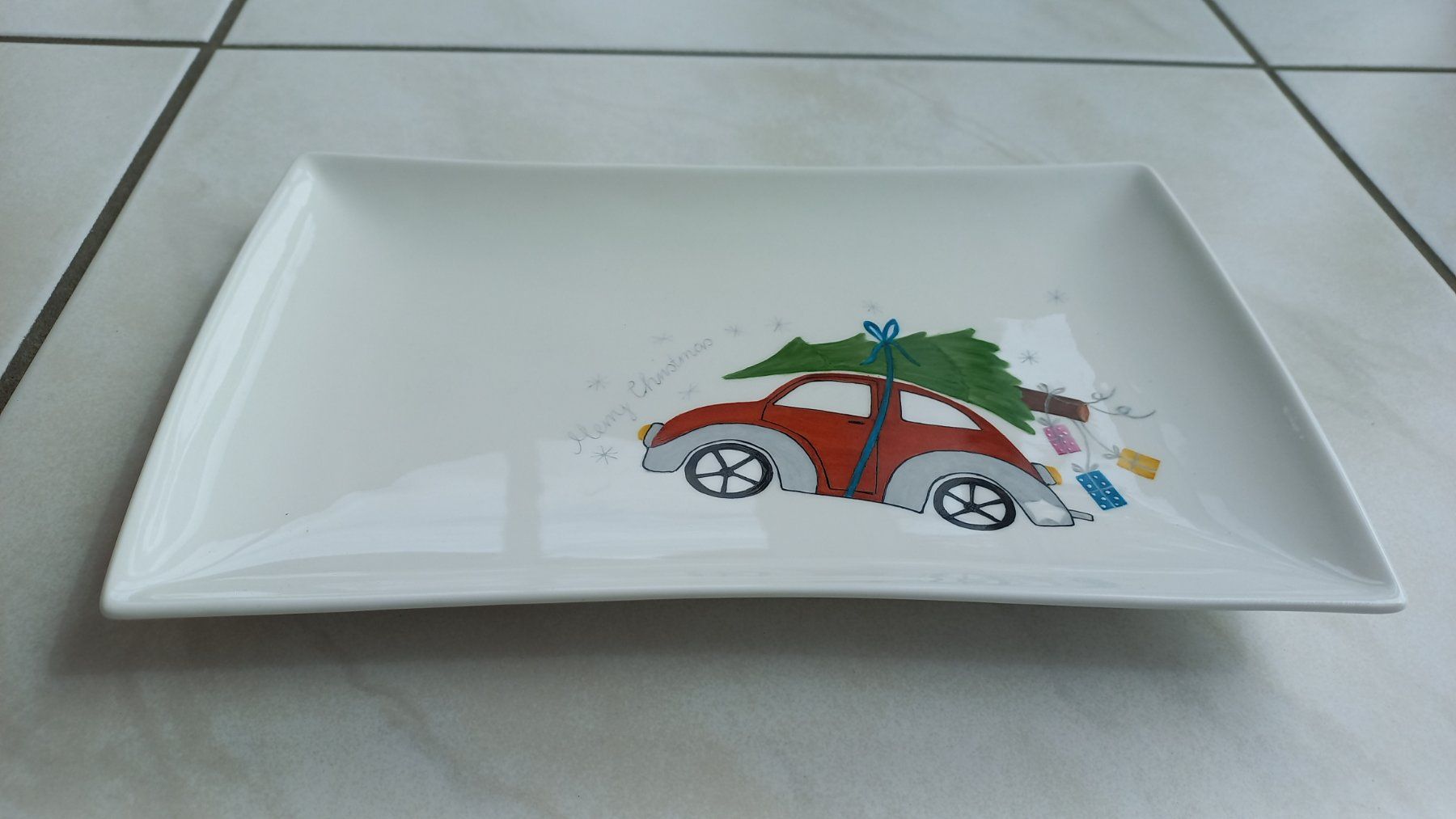 Piatti di portata: Porzellan Servierplatte Handgemalt – Nuovo e nell'imballaggio originale da Winistorf venduto da acreativ1 2